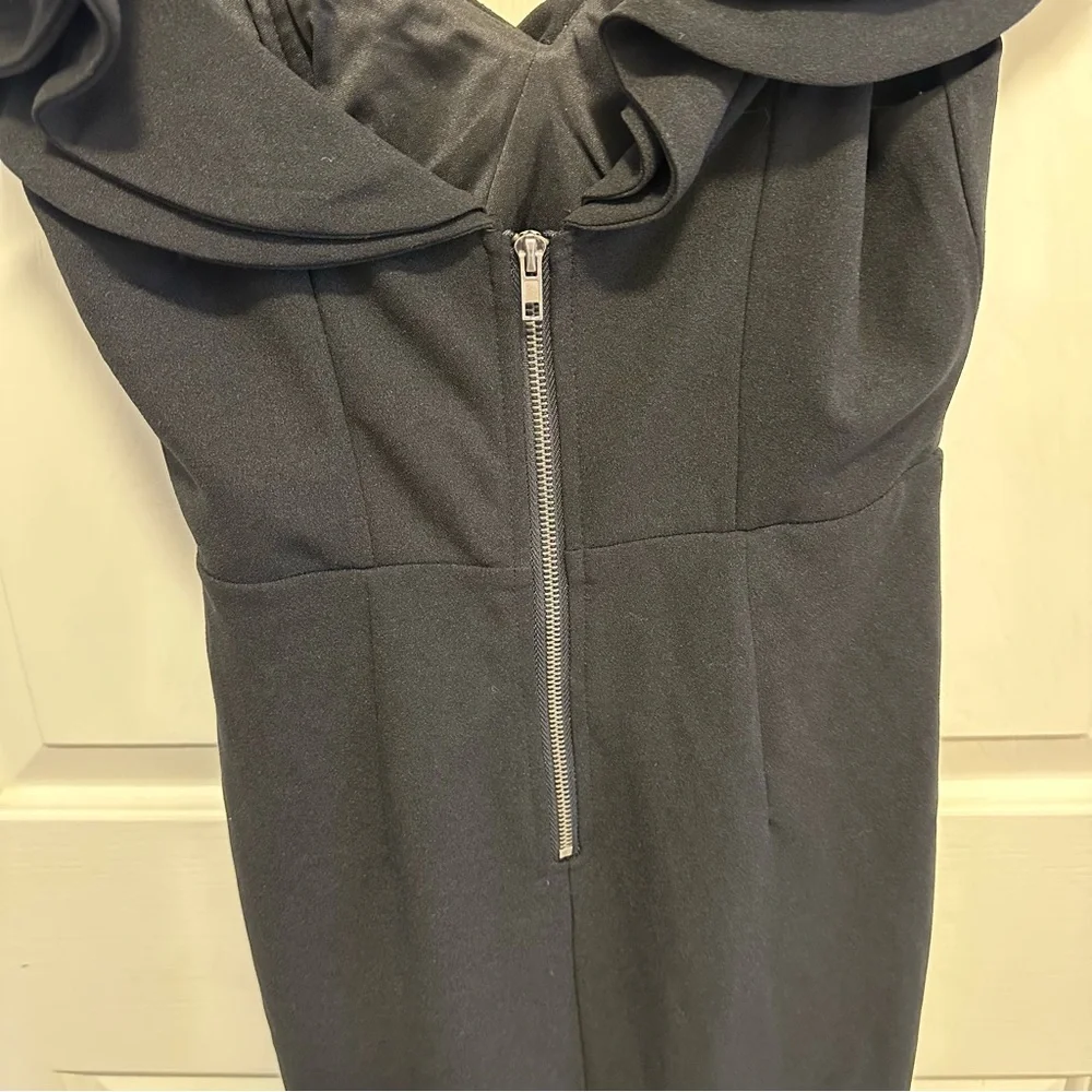 Hello Molly Tokyo Rose Midi dress black Size Small - Picture 7 of 8